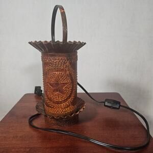 Irvins Country Tinware Tartwarmer with Regular Star in Country Tin